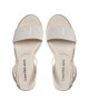 Calvin Klein Jeans Еспадрили Wedge Sandal Su Con YW0YW01026 Ancient White YBH - Mera.bg