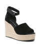 Calvin Klein Jeans Еспадрили YW0YW00963 Черен - Mera.bg