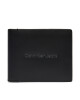 Calvin Klein Jeans Голям мъжки портфейл Logo Print Bifold Id K50K512063 Черен - Mera.bg