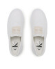 Calvin Klein Jeans Гуменки Bold Vulc Flatf Slipon Wn YW0YW01040 Бял - Mera.bg