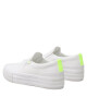 Calvin Klein Jeans Гуменки Vulc Flatf Bold Slipon Fluo Cont YW0YW00905 Бял - Mera.bg