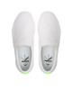 Calvin Klein Jeans Гуменки Vulc Flatf Bold Slipon Fluo Cont YW0YW00905 Бял - Mera.bg