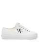 Calvin Klein Jeans Гуменки Vulc Flatfom Essential YW0YW01030 Бял - Mera.bg