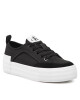 Calvin Klein Jeans Гуменки Vulc Flatform Bold Irreg Lines YW0YW00903 Черен - Mera.bg