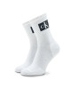 Calvin Klein Jeans Комплект 2 чифта дълги чорапи дамски 701222880 White/Black 001 - Mera.bg