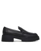 Calvin Klein Jeans лоуфъри с дебела подметка Chunky Cupsole Ru Patch Lth YW0YW01862 Черен - Mera.bg