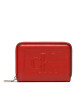 Calvin Klein Jeans Малък дамски портфейл Sculpted Med Zip Around Pipping K60K610353 Червен - Mera.bg