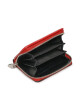 Calvin Klein Jeans Малък дамски портфейл Sculpted Med Zip Around Pipping K60K610353 Червен - Mera.bg