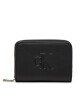 Calvin Klein Jeans Малък дамски портфейл Sculpted Med Zip K60K612741 Черен - Mera.bg
