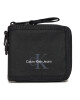 Calvin Klein Jeans Малък мъжки портфейл Sport Essentials Compact Zip Ut K50K510774 Черен - Mera.bg