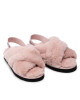 Calvin Klein Jeans Пантофи Home Slipper Fake Fur YW0YW00616 PNK - Mera.bg
