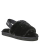 Calvin Klein Jeans Пантофи Home Slipper Fakefur Elastic YW0YW00751 Black BDS - Mera.bg
