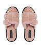 Calvin Klein Jeans Пантофи Home Slide Velcro Shearling YW0YW00861 Adobr Rose - Mera.bg