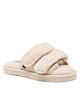 Calvin Klein Jeans Пантофи Home Slide Velcro Shearling YW0YW00861 Eggshell 0GD - Mera.bg