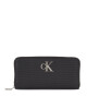 Calvin Klein Jeans Портфейл Minimal Monogram Zip Around T K60K611269 Черен - Mera.bg