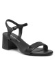 Calvin Klein Jeans Сандали Heel Sandal Strap Lth YW0YW00554 Black BDS - Mera.bg