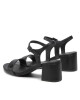Calvin Klein Jeans Сандали Heel Sandal Strap Lth YW0YW00554 Black BDS - Mera.bg