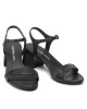 Calvin Klein Jeans Сандали Heel Sandal Strap Lth YW0YW00554 Black BDS - Mera.bg