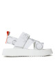 Calvin Klein Jeans Сандали Prefersato Sandal Webb YW0YW01071 Bright White/Reflective Silver - Mera.bg