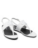 Calvin Klein Jeans Сандали Flat Sandal Hw Lth 2 YW0YW00544 Bright White YAF - Mera.bg