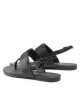 Calvin Klein Jeans Сандали Flat Sandal Hw Lth 2 YW0YW00544 Black BDS - Mera.bg