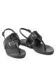 Calvin Klein Jeans Сандали Flat Sandal Hw Lth 2 YW0YW00544 Black BDS - Mera.bg