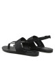 Calvin Klein Jeans Сандали Flat Sandal Toepost Webbing YW0YW00956 Черен - Mera.bg