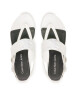 Calvin Klein Jeans Сандали Flat Sndal Toepost Hw YW0YW00953 Бял - Mera.bg