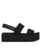 Calvin Klein Jeans Сандали Flatform Sandal Sling In YW0YW01788 Черен - Mera.bg