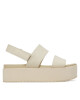 Calvin Klein Jeans Сандали Flatform Sandal Sling In YW0YW01788 Екрю - Mera.bg