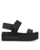 Calvin Klein Jeans Сандали Flatform Sandal Softny YW0YW00965 Black BDS - Mera.bg