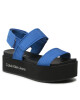Calvin Klein Jeans Сандали Flatform Sandal Softny YW0YW00965 Син - Mera.bg