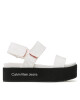 Calvin Klein Jeans Сандали Flatform Sandal Softny YW0YW00965 White YBR - Mera.bg
