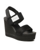 Calvin Klein Jeans Сандали Wedge Sandal Badge YW0YW01028 Black BDS - Mera.bg