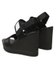 Calvin Klein Jeans Сандали Wedge Sandal Badge YW0YW01028 Black BDS - Mera.bg