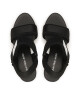 Calvin Klein Jeans Сандали Wedge Sandal Badge YW0YW01028 Black BDS - Mera.bg