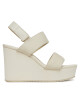 Calvin Klein Jeans Сандали Wedge Sandal Webbing In YW0YW01790 Сив - Mera.bg