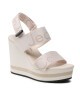Calvin Klein Jeans Сандали Wedge Sandal Webbing YW0YW00959 Ancient White YBH - Mera.bg