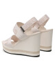 Calvin Klein Jeans Сандали Wedge Sandal Webbing YW0YW00959 Ancient White YBH - Mera.bg