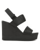 Calvin Klein Jeans Сандали Wedge Sandal Webbing YW0YW00959 Black BDS - Mera.bg