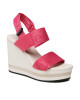 Calvin Klein Jeans Сандали Wedge Sandal Webbing YW0YW00959 Raspberry Sorbet 0J0 - Mera.bg