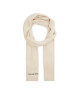 Calvin Klein Jeans Зимен шал Monologo Embro Knit Scarf K60K611262 Екрю - Mera.bg