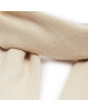 Calvin Klein Jeans Зимен шал Monologo Embro Knit Scarf K60K611262 Екрю - Mera.bg
