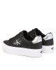 Calvin Klein Jeans Сникърси Vulc Flatform Laceup Lth Refl Wn YW0YW01222 Черен - Mera.bg