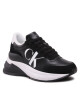 Calvin Klein Jeans Сникърси Wedge Runner Mix Lth Wn YW0YW01099 Черен - Mera.bg