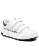 Calvin Klein Jeans Сникърси Low Cut Lace-Up Sneaker V3X9-80335-1355 S White/Black X002 - Mera.bg