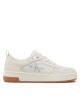 Calvin Klein Jeans Сникърси Bascet Cupsole Low Lth Mono W YW0YW00876 Бял - Mera.bg