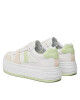 Calvin Klein Jeans Сникърси Bold Flatf Low Lace Mix Nbs Sat YW0YW01308 Бял - Mera.bg