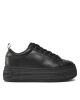 Calvin Klein Jeans Сникърси Bold Flatf Low Laceup Lth In Lum YW0YW01309 Черен - Mera.bg