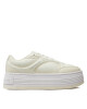 Calvin Klein Jeans Сникърси Bold Platf Low Lace Mix In Mtl YW0YW01471 Бежов - Mera.bg